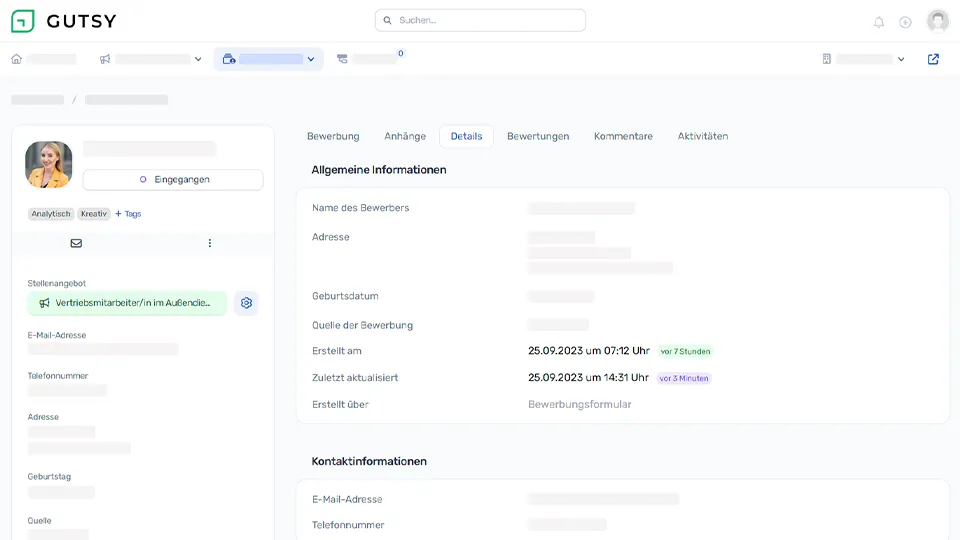 White Labeling Screenshot für Agenturen