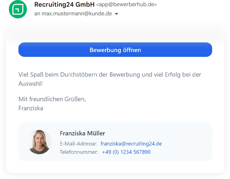 E-Mail mit Account-Manager