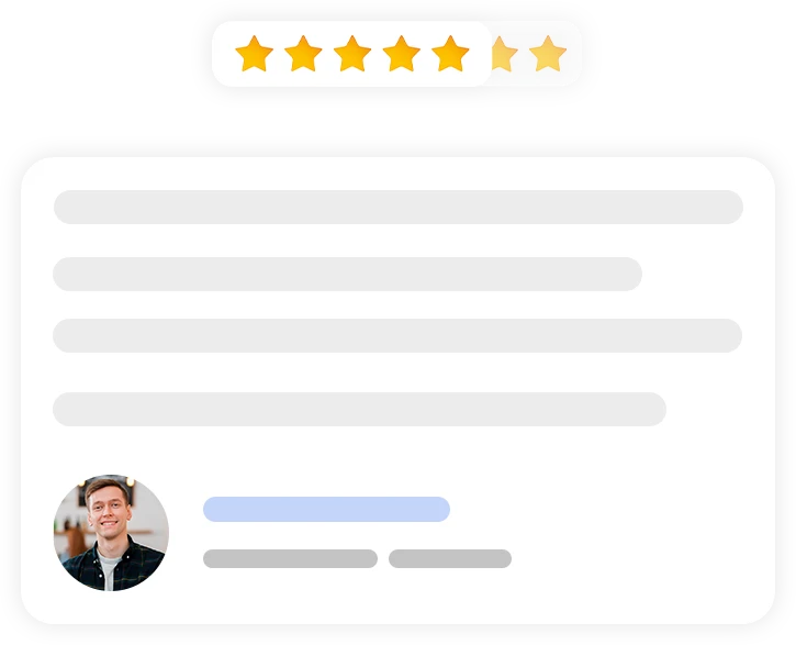 Beispiel Bewertung eines Kunden