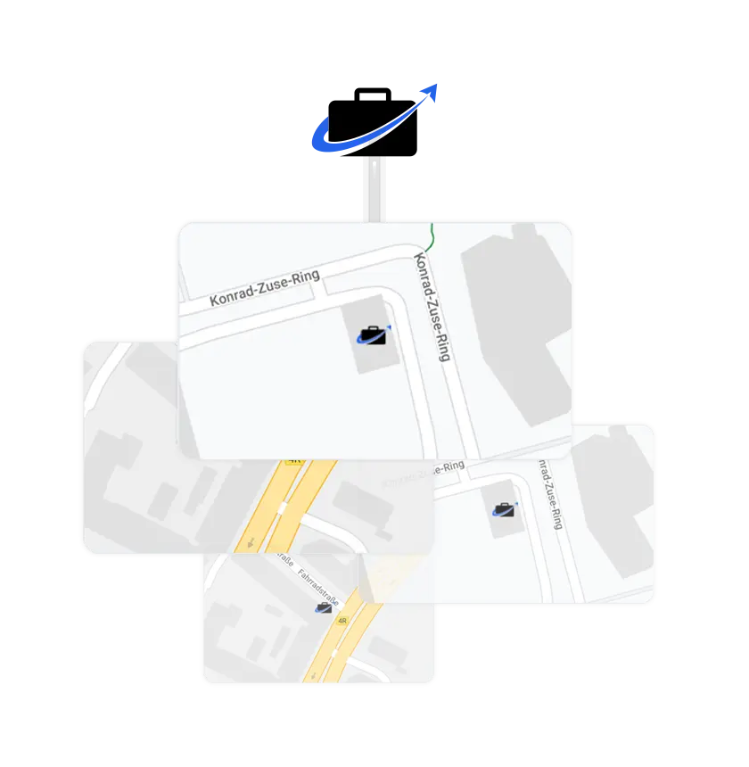 Standorte verbunden mit Hirely