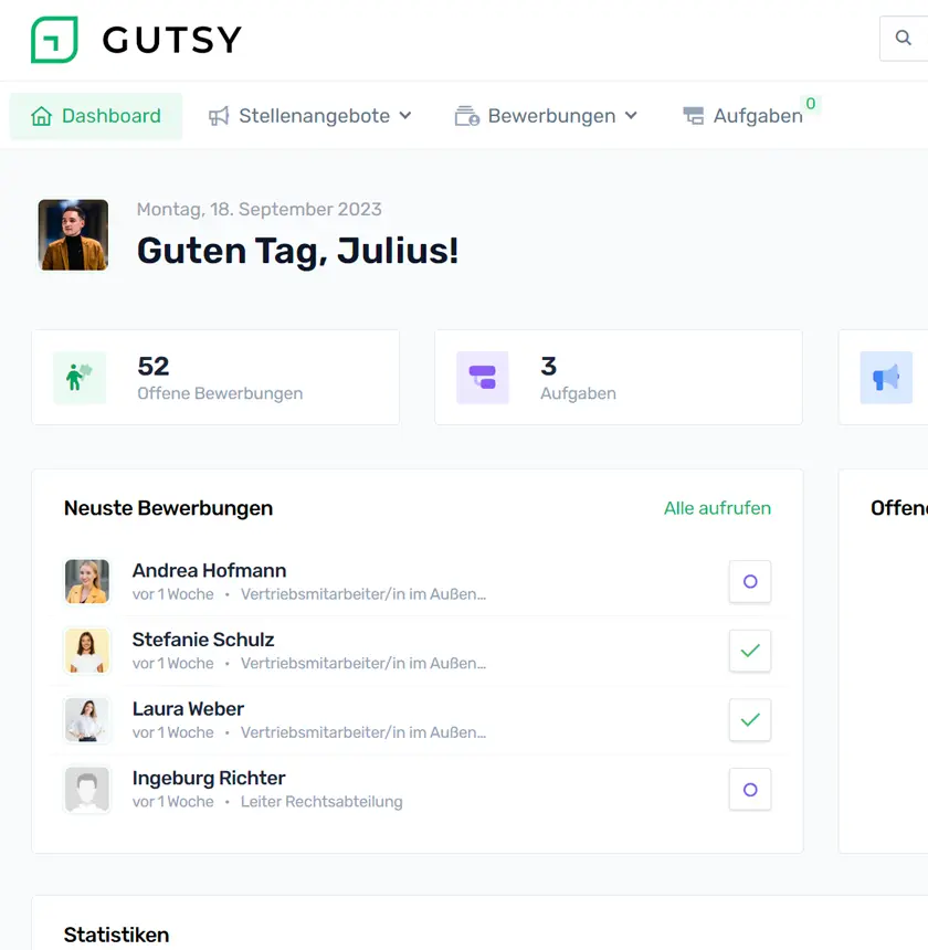 Hirely Dashboard