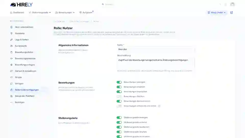 Liste mit Benutzerkonten