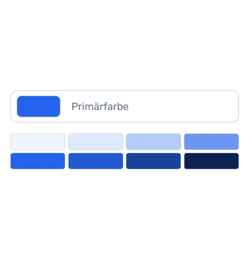 Primärfarben Farbwähler